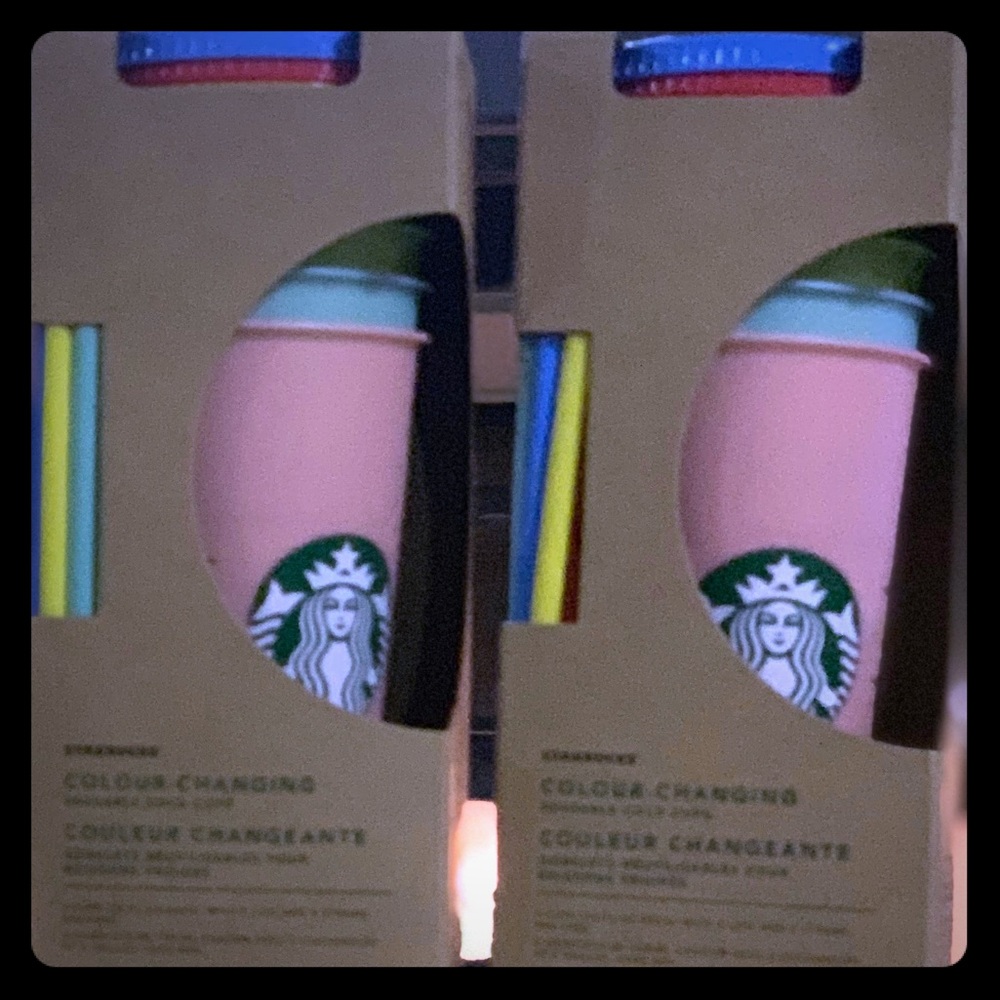 Color changing Starbucks cups